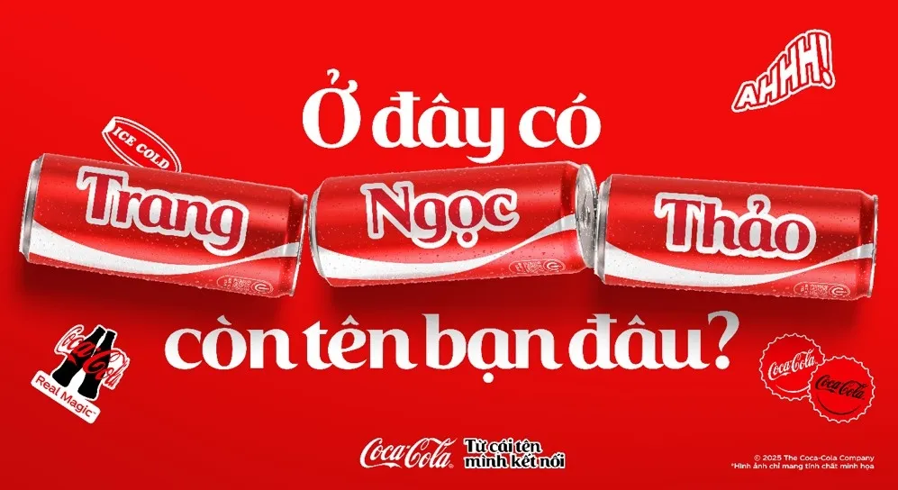 "Share a Coke" tại sao th&agrave;nh c&ocirc;ng