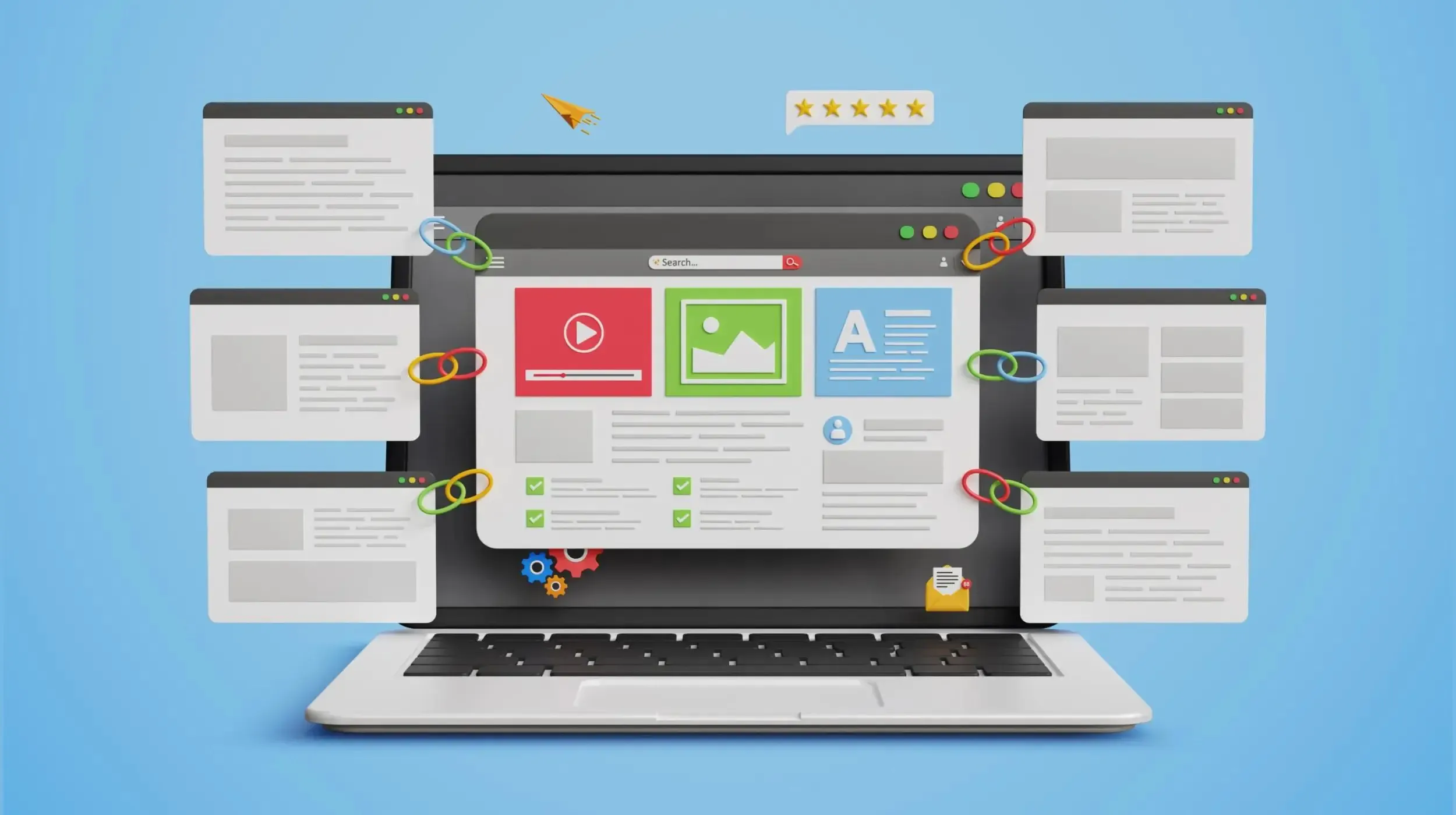 Website l&agrave; nơi tập trung v&agrave; chuẩn h&oacute;a to&agrave;n bộ nội dung