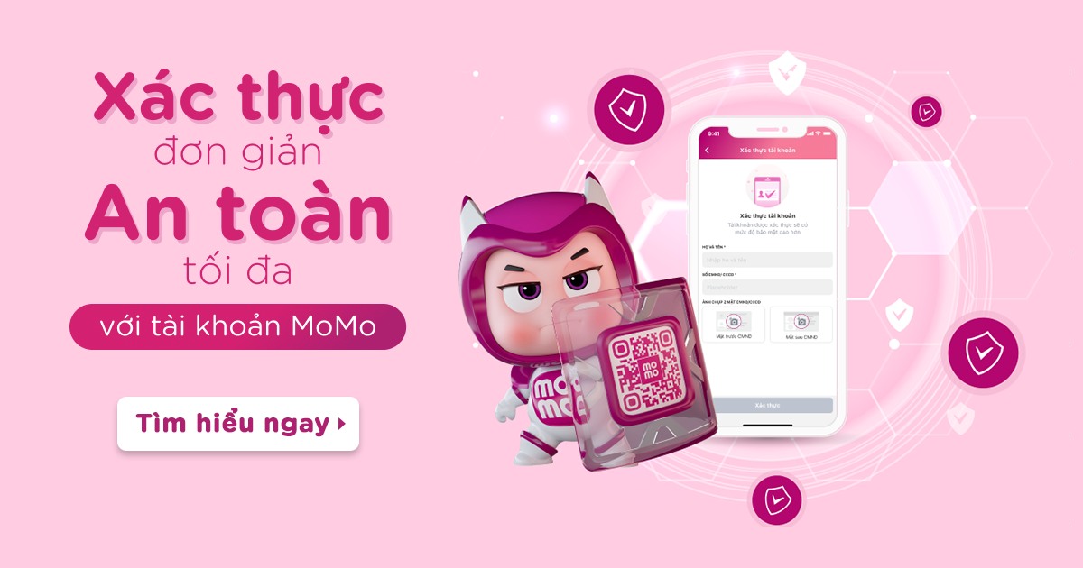 momo-truyen-thong-xac-thuc-kyc.jpg Ví điện tử MoMo truyền thông định danh KYC.