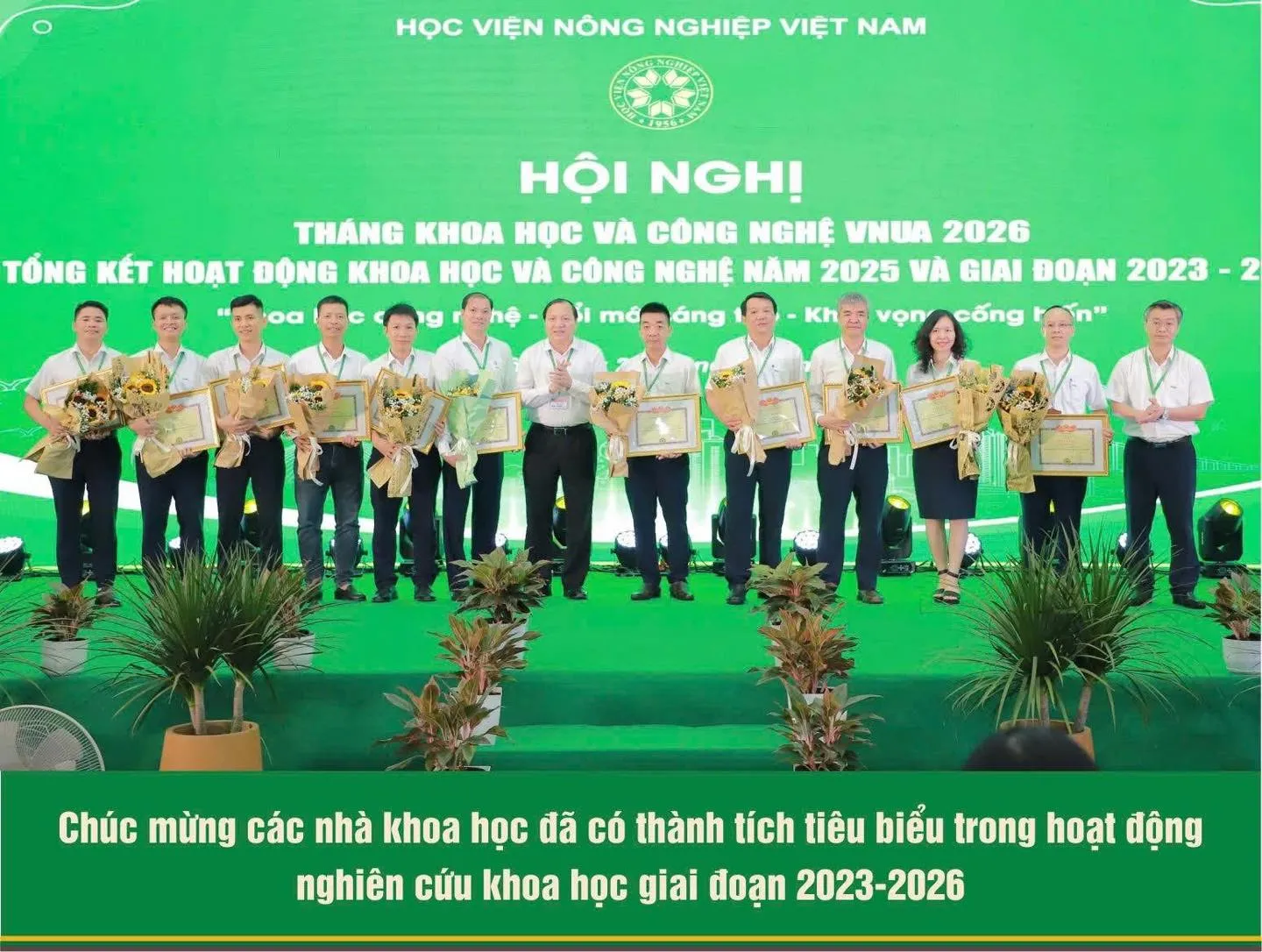 Hội nghị Th&aacute;ng Khoa học v&agrave; C&ocirc;ng nghệ VNUA 2026