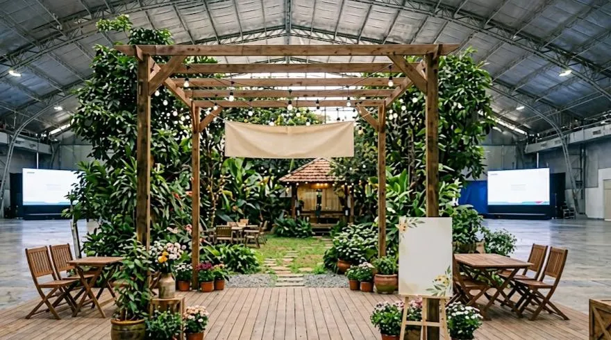 Concept sự kiện hiện đại
