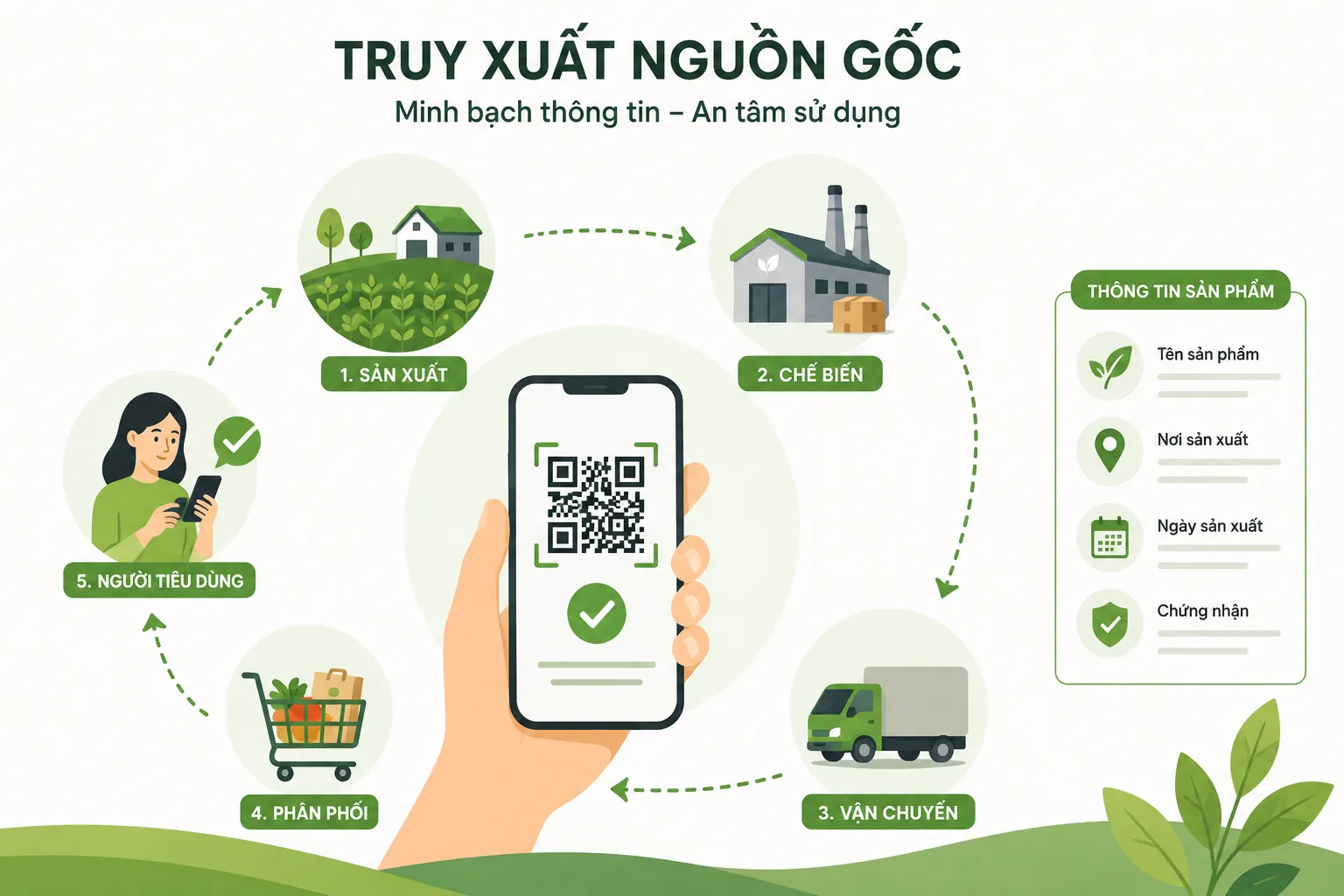 tăng cường truy xuất nguồn gốc